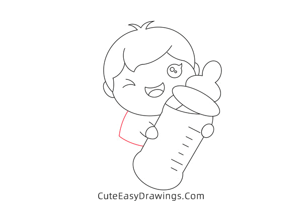 how to draw a cute baby - www.cuteeasydrawings.com