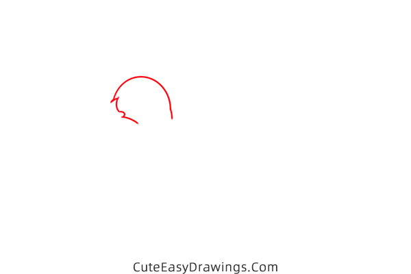 how to draw a mallard duck - www.cuteeasydrawings.com