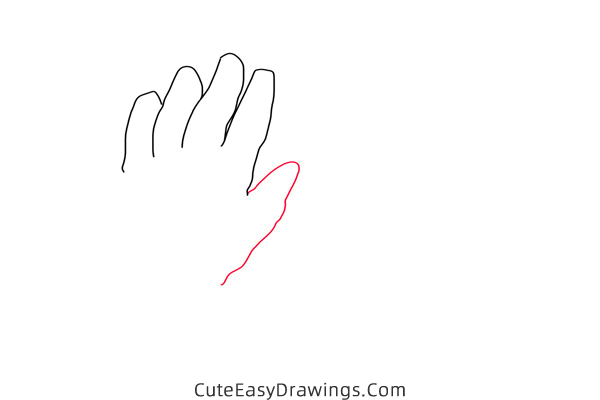 how to draw sports gloves - www.cuteeasydrawings.com