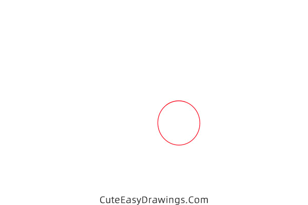 how to draw a clown head - www.cuteeasydrawings.com