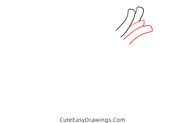 how to draw a carrot easy - www.cuteeasydrawings.com