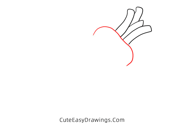 how to draw a carrot easy - www.cuteeasydrawings.com