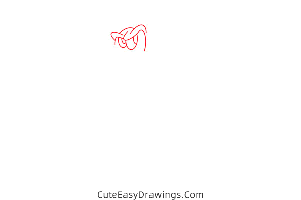 how to draw mighty mouse - www.cuteeasydrawings.com