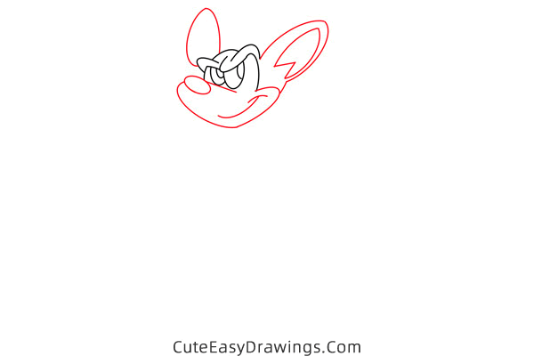 how to draw mighty mouse - www.cuteeasydrawings.com