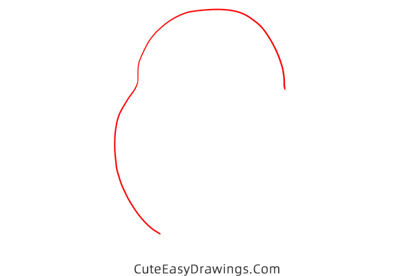 how to draw a matryoshka doll - www.cuteeasydrawings.com