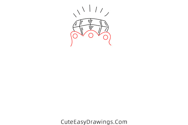 how to draw a diamond ring - www.cuteeasydrawings.com