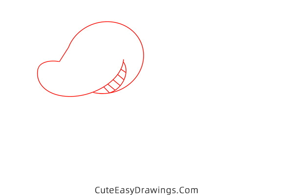 how to draw a cartoon raccoon - www.cuteeasydrawings.com