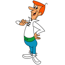 How to Draw George Jetson Step by Step