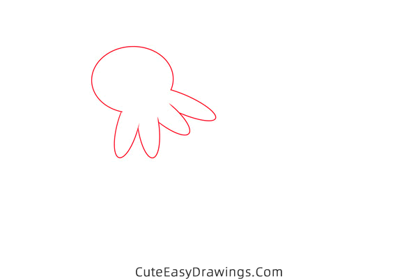 how to draw a hen - www.cuteeasydrawings.com