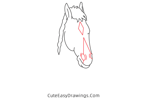 how to draw boJack horseman - www.cuteeasydrawings.com