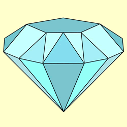 How to Draw a Diamond Step by Step