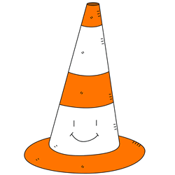 How to Draw a Traffic Cone Step by Step