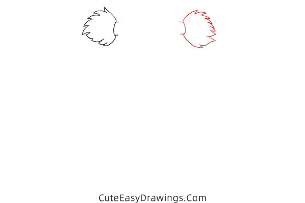 how to draw mei from my neighbor totoro - www.cuteeasydrawings.com