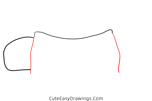 how to draw a face mask - www.cuteeasydrawings.com