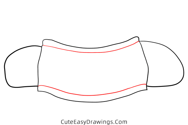 how to draw a face mask - www.cuteeasydrawings.com