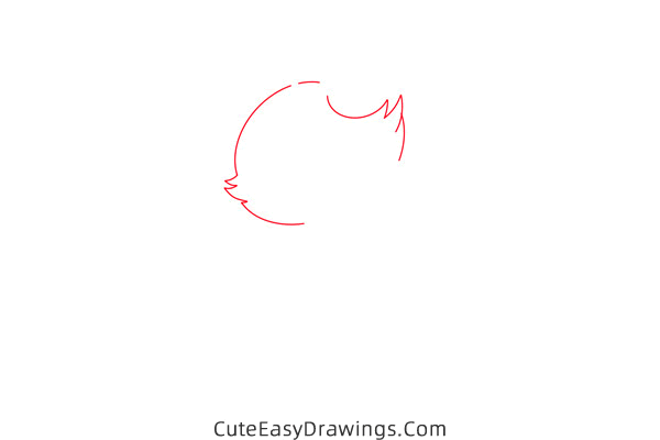 how to draw marie the cat - www.cuteeasydrawings.com