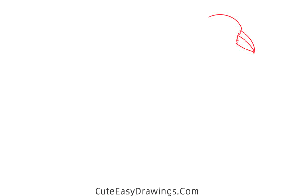 how to draw a crow - www.cuteeasydrawings.com