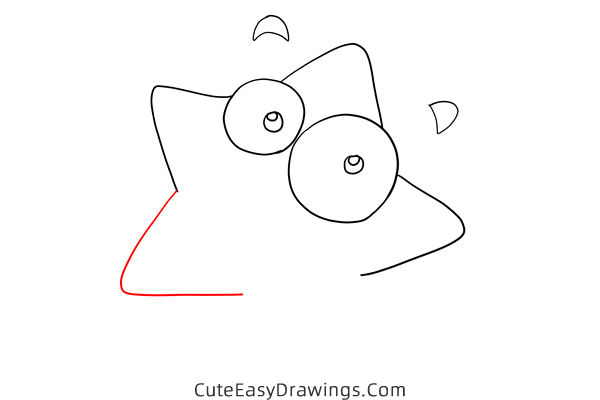 how to draw a starfish easy - www.cuteeasydrawings.com