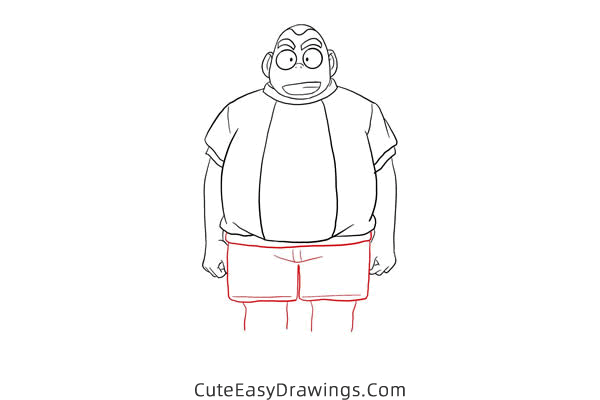 how to draw genta kojima from detective conan - www.cuteeasydrawings.com