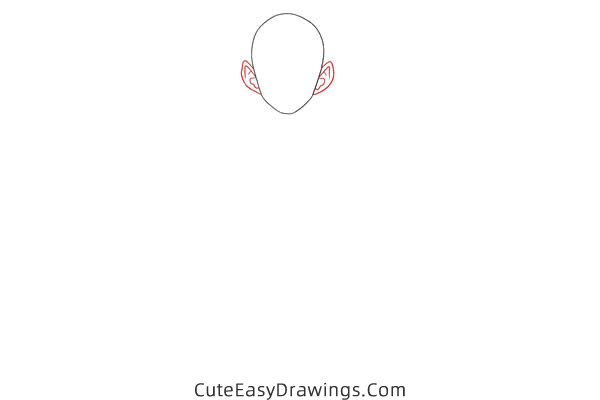 how to draw krillin from dragon ball - www.cuteeasydrawings.com