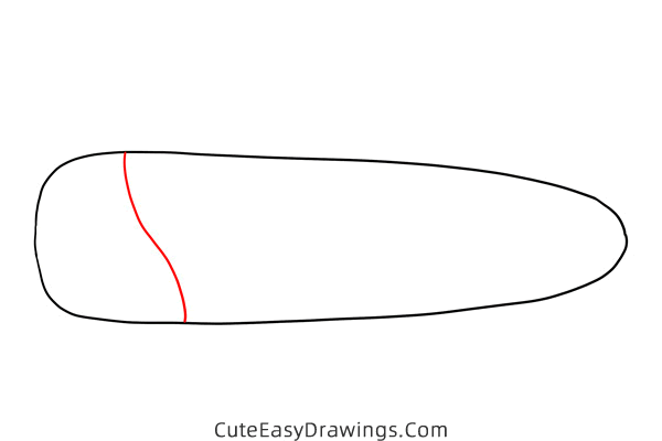 how to draw a surfboard easy - www.cuteeasydrawings.com