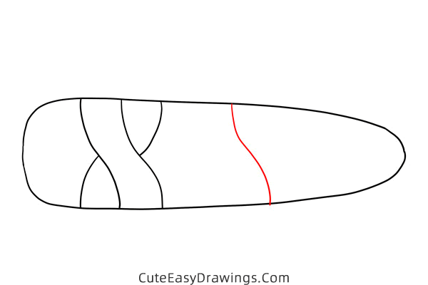 how to draw a surfboard easy - www.cuteeasydrawings.com