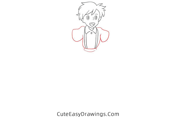 how to draw satsuki kusakabe from my neighbor totoro - www.cuteeasydrawings.com