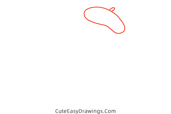 how to draw pompompurin from hello kitty - www.cuteeasydrawings.com