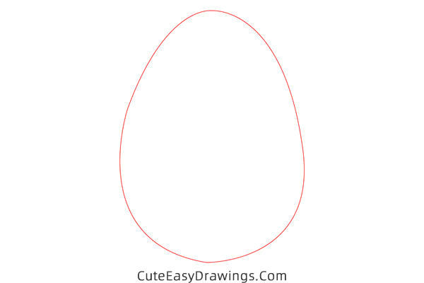 how to draw an easter egg - www.cuteeasydrawings.com