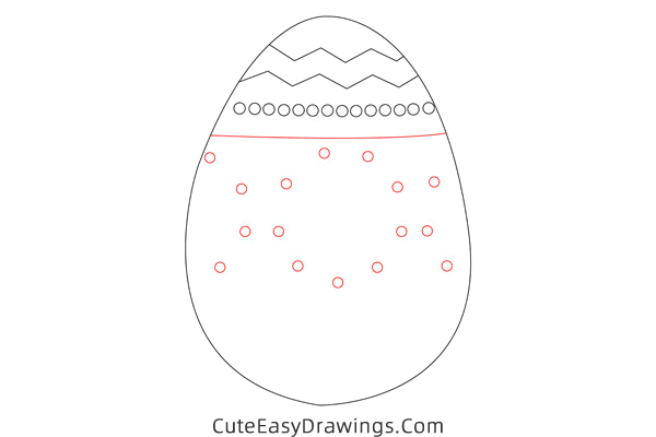 how to draw an easter egg - www.cuteeasydrawings.com