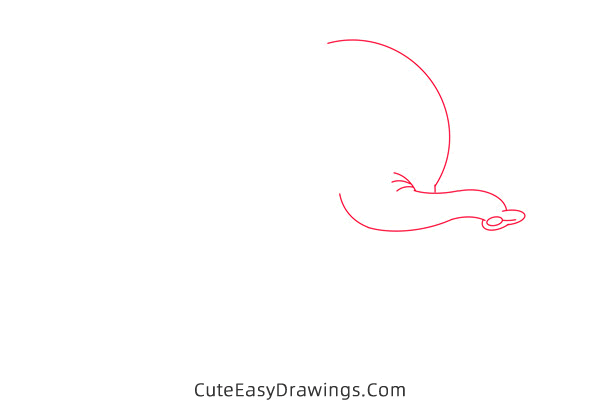 how to draw dumbo - www.cuteeasydrawings.com