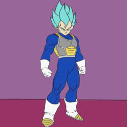 How to Draw Vegeta from Dragon Ball Step by Step