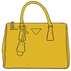 How to Draw a Ladies Handbag Step by Step