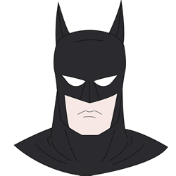 How to Draw Batman Face Step by Step