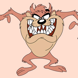 How to Draw Tasmanian Devil from Looney Tunes Step by Step