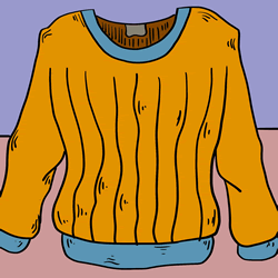 How to Draw a Sweater Step by Step