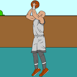 How to Draw a Basketball Player Shooting Step by Step