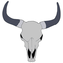 How to Draw a Cow Skull Step by Step