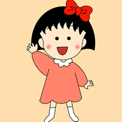 How to Draw Chibi Maruko-chan Step by Step