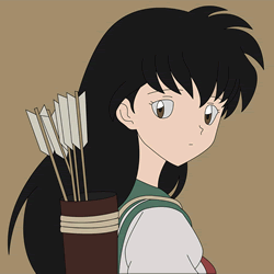 How to Draw Kagome Higurashi from Inuyasha Step by Step