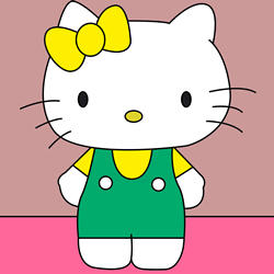 How to Draw Mimmy from Hello Kitty Step by Step