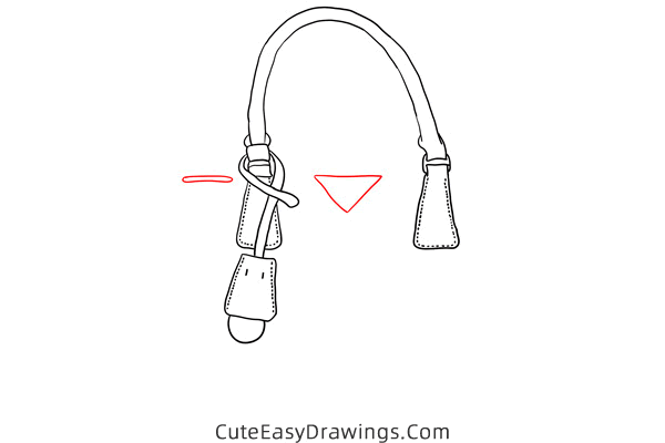 how to draw a ladies handbag - www.cuteeasydrawings.com