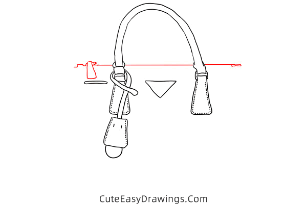 how to draw a ladies handbag - www.cuteeasydrawings.com