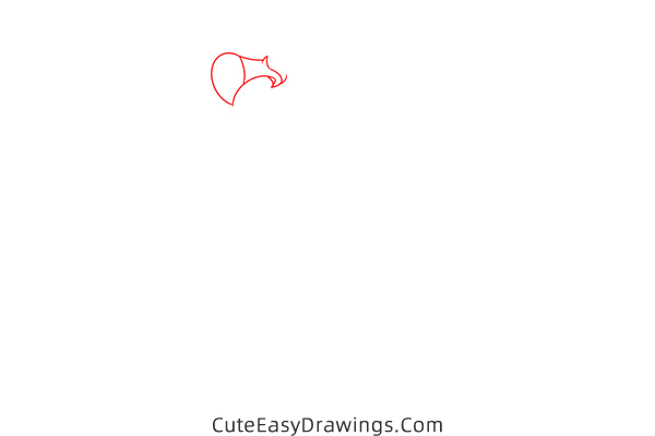 how to draw flamingos from alice in wonderland - www.cuteeasydrawings.com