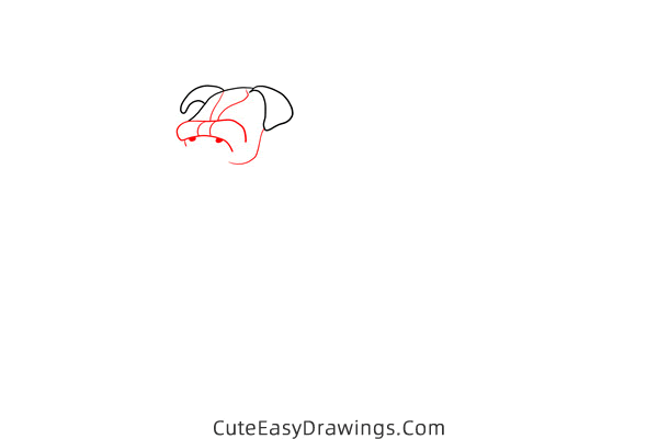 how to draw a bulldog easy - www.cuteeasydrawings.com