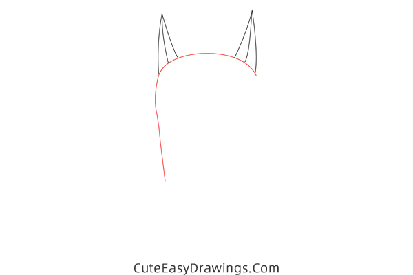 how to draw batman face - www.cuteeasydrawings.com