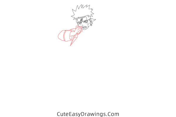 how to draw naruto uzumaki full body - www.cuteeasydrawings.com