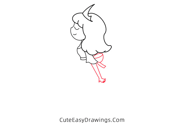 how to draw a princess easy - www.cuteeasydrawings.com