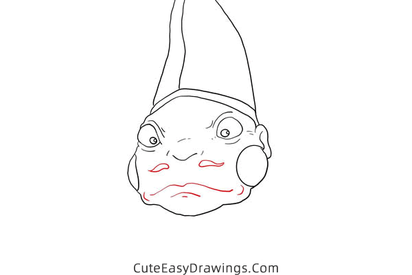 how to draw the foreman from spirited away - www.cuteeasydrawings.com