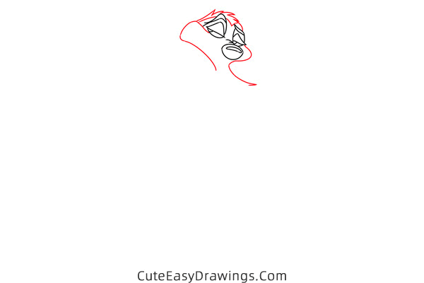 how to draw timon from the lion king - www.cuteeasydrawings.com